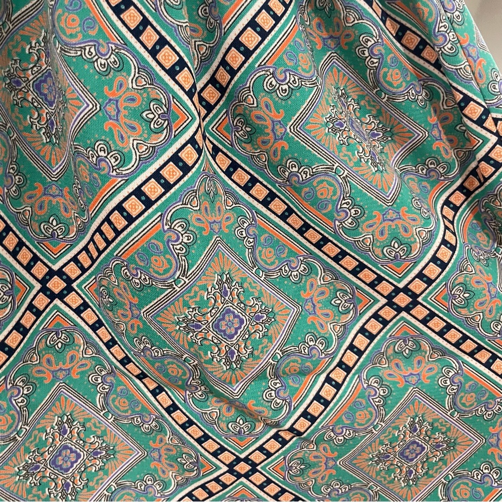 Geometric Patterned Halter Dress - Picture 3 of 4